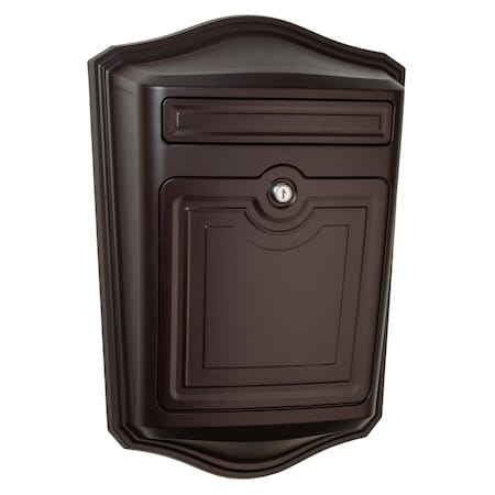Architectural Mailboxes Mailbox, Rubbed Bronze, Wall Mount, Medium 2540RZ-10